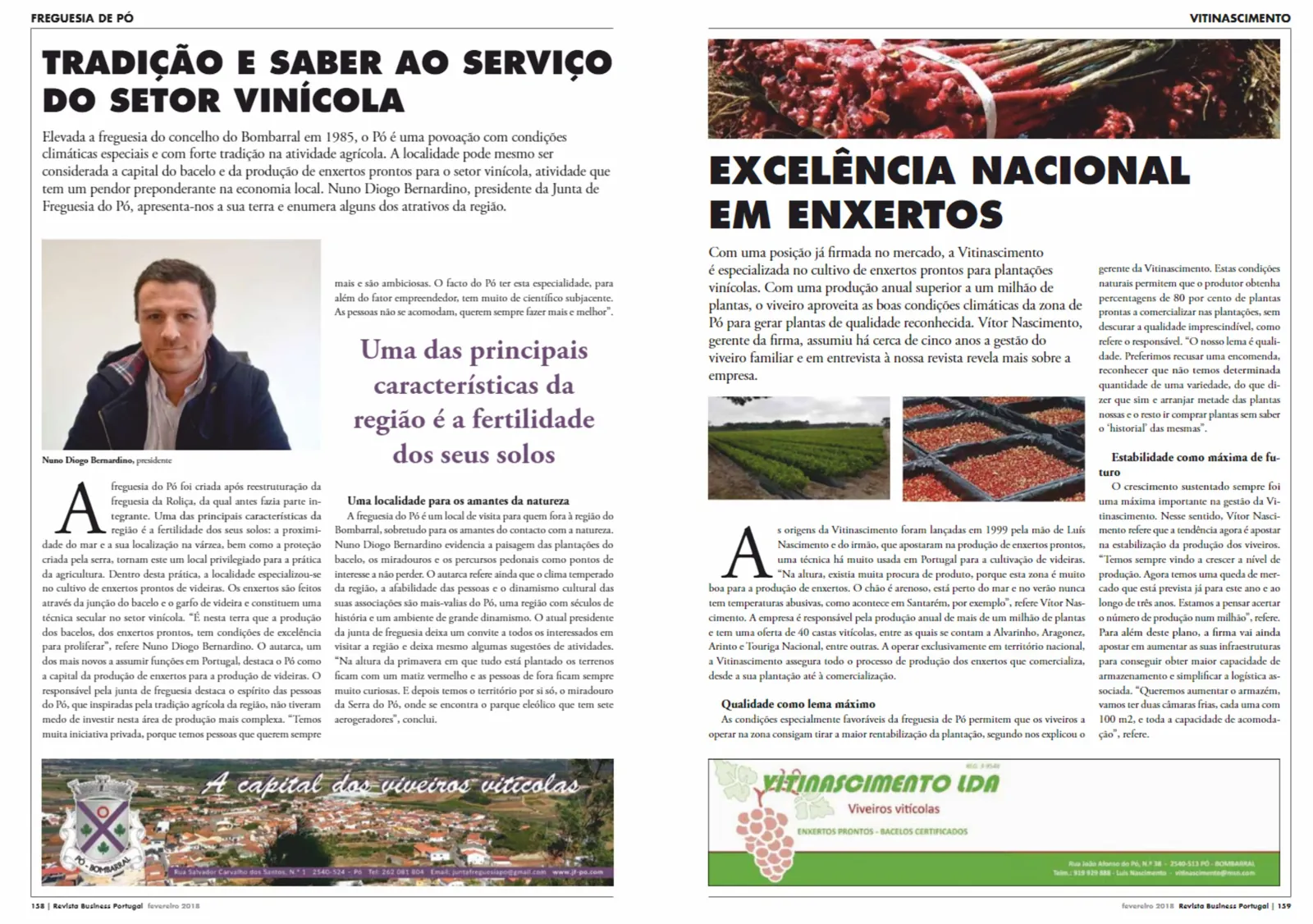 Vitinascimento na Business Portugal